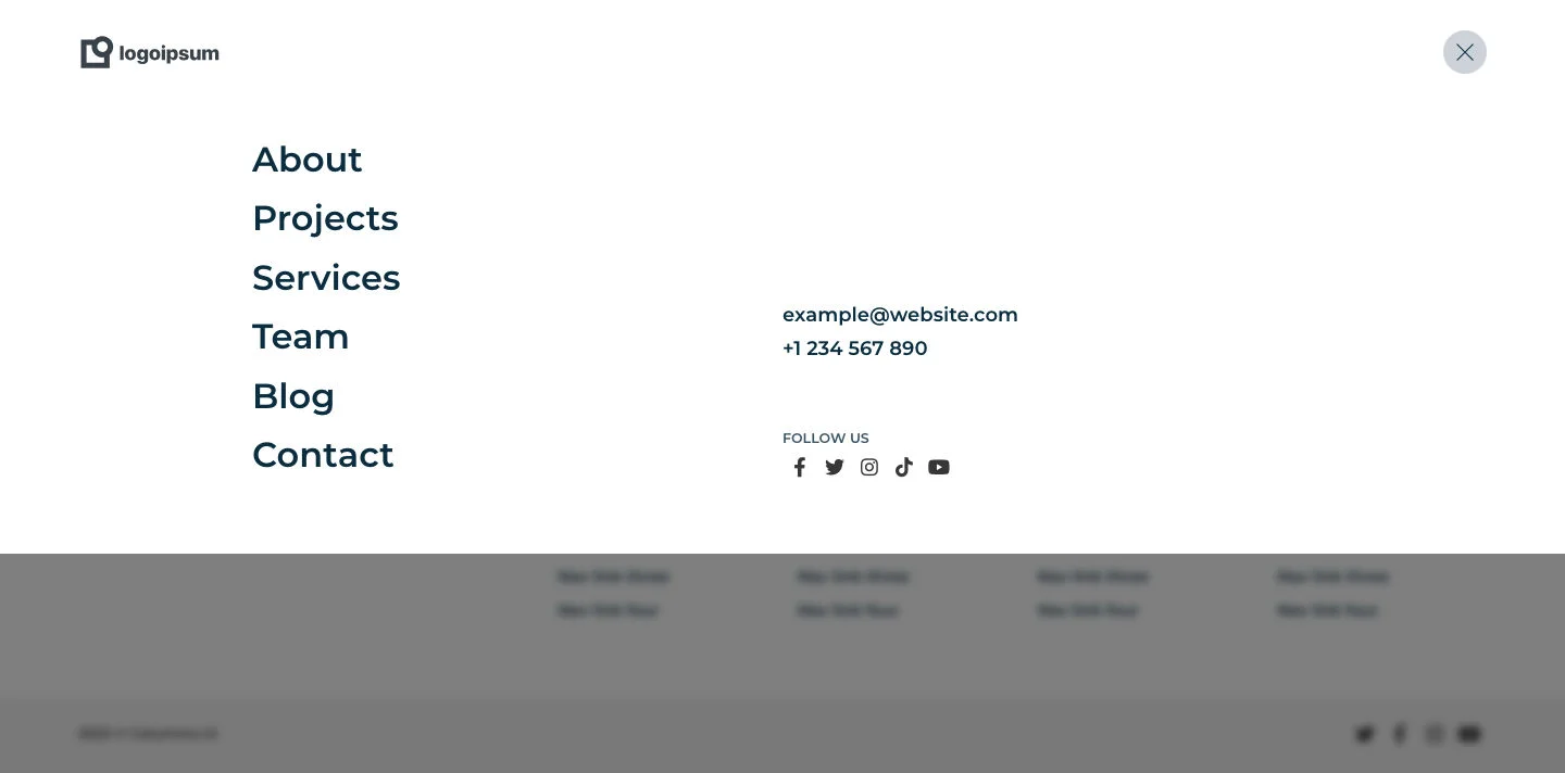 Offcanvas Archives — Calumma UI